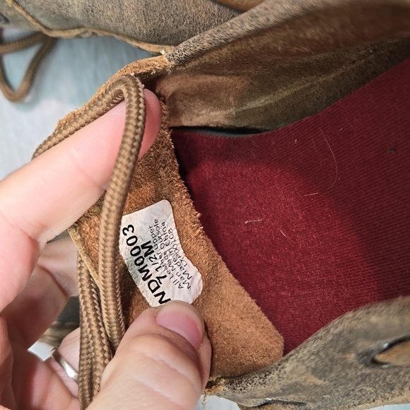 Twisted X Womens WDM0003 Driving Leather moc shoes sz 7.5M - Picture 11 of 12